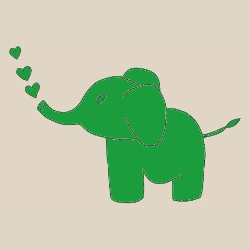 Vert éléphant