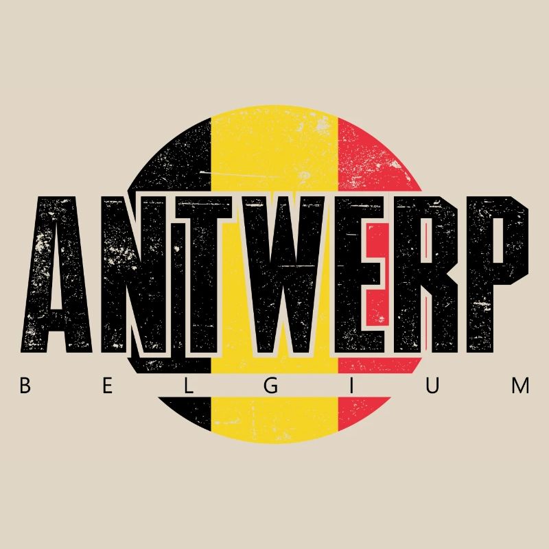 We Emblem Split Yellow Red