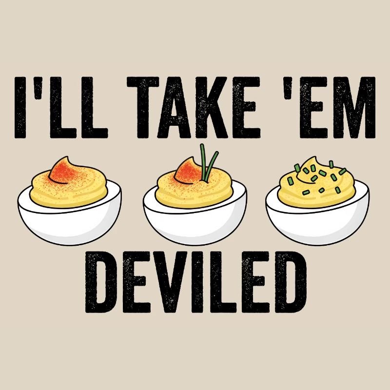 I'll take them, devilish Thanksgiving eggs