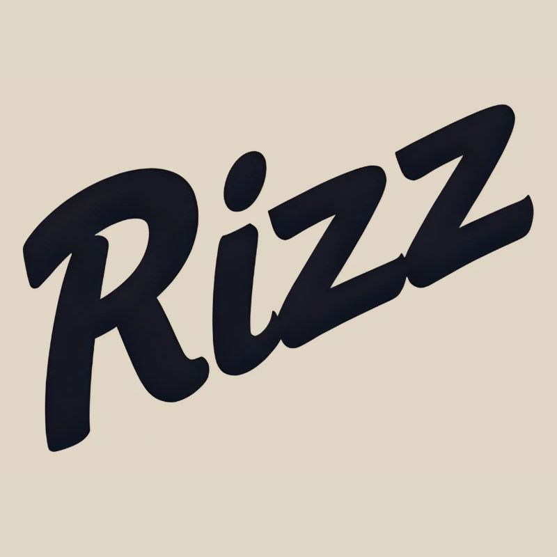 Rizz Neon Script