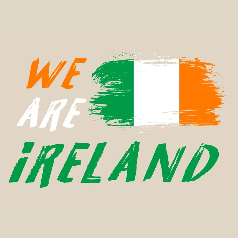 Nous sommes la conception des drapeaux d'Irlande