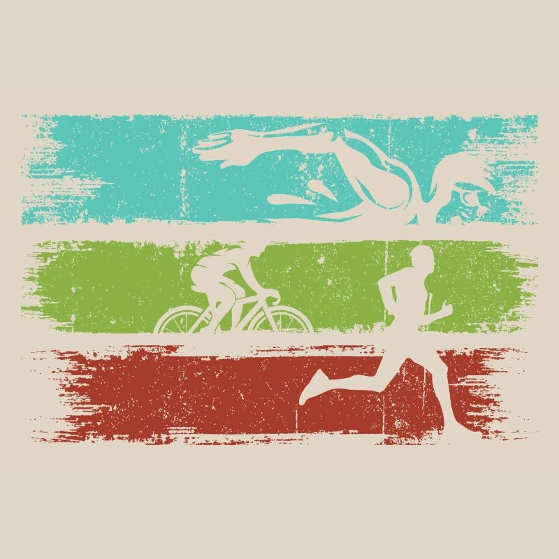 Triathlon Stripes Athletic Motion