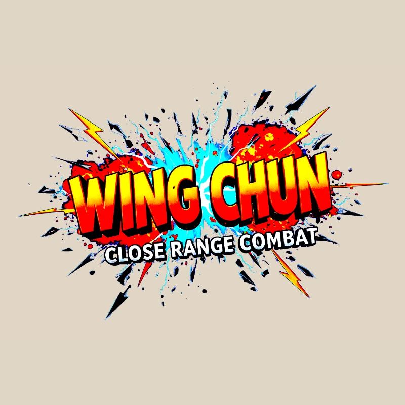 Explosion des Wing Chun Shirts
