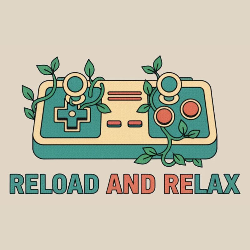 Reload and Relax Retro Gaming Controller
