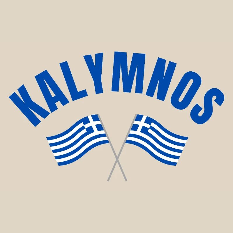 Drapeaux grecs de Kalymnos