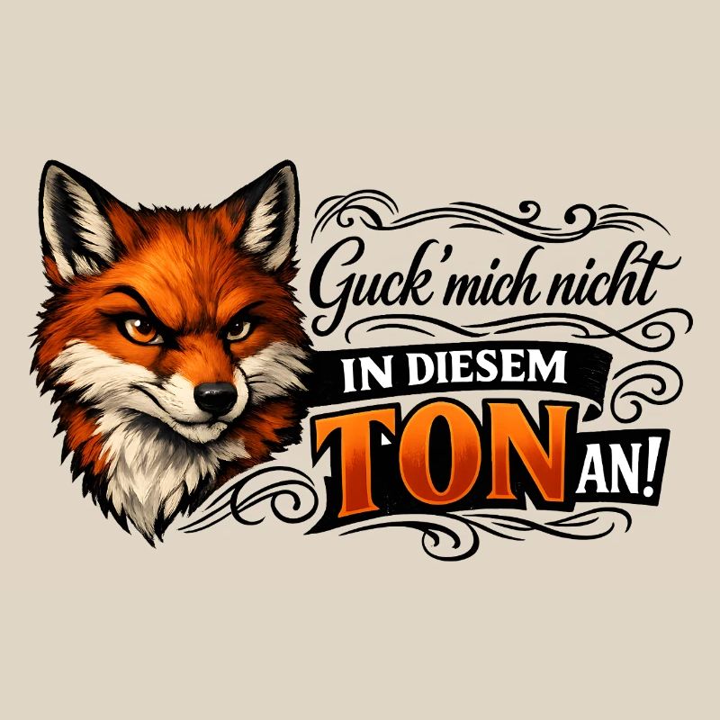 Fuchs freches Statement