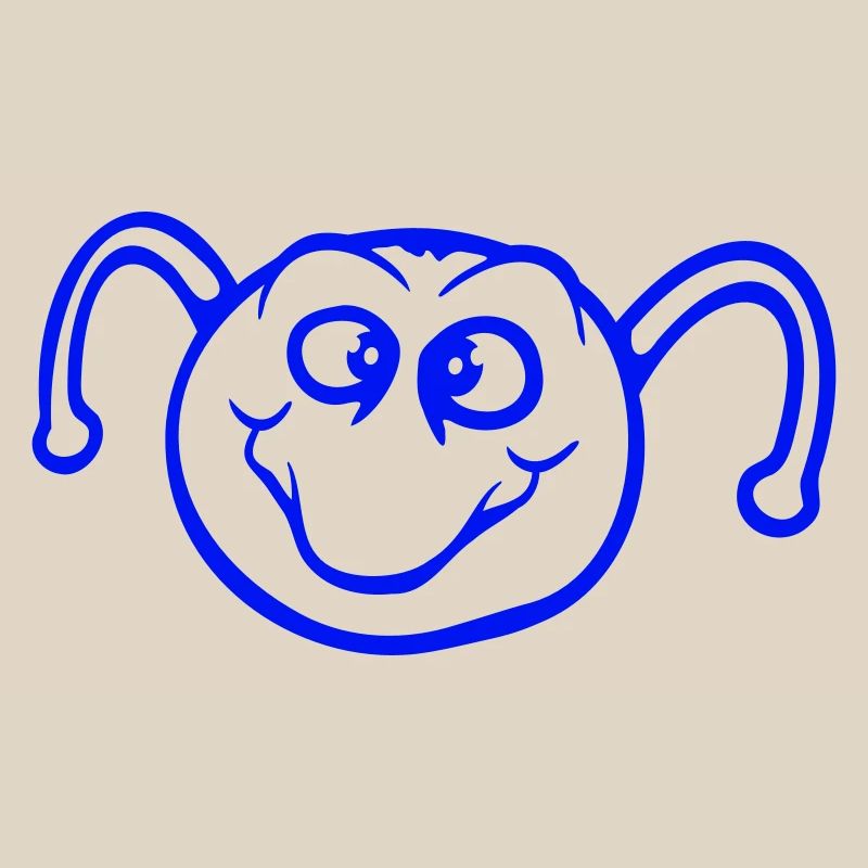 Chenille douce douce petits sourires amicale heureuse