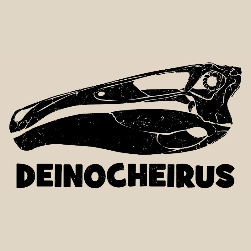 Deinocheirus Skull Fossil