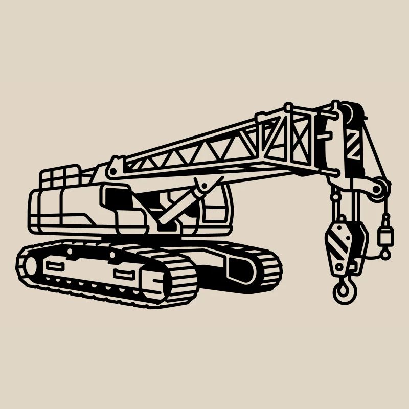 Machine à grue