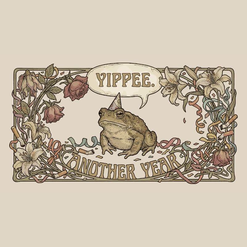 Yippee Another Year Toad