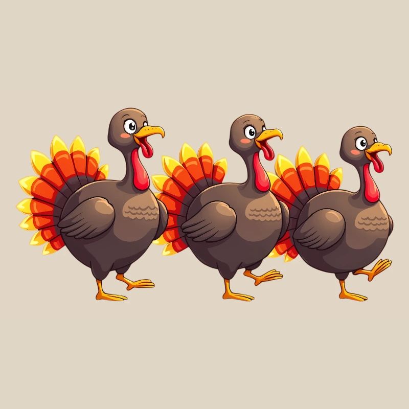 Bébé dinde de Thanksgiving