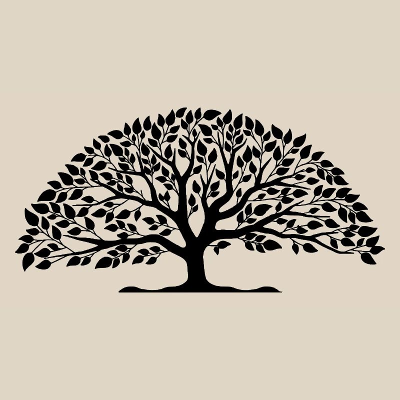 Shade Tree – Artistic Tree with Leaves
