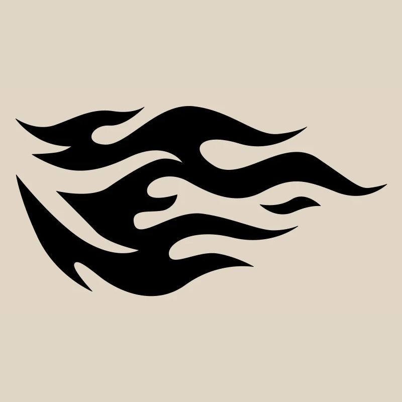 Flammen eines Feuers