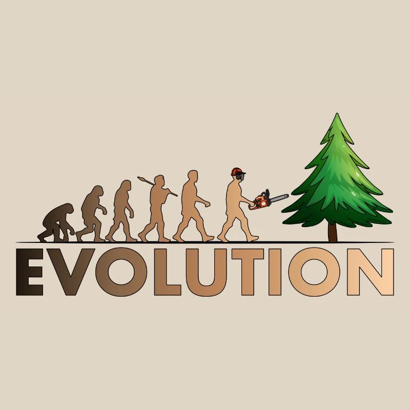 Kettensägen Evolution Farbe