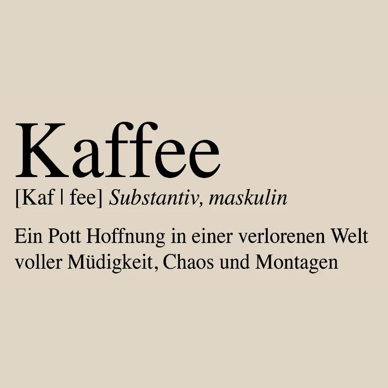 Kaffee - Ein Pott Hoffnung ...