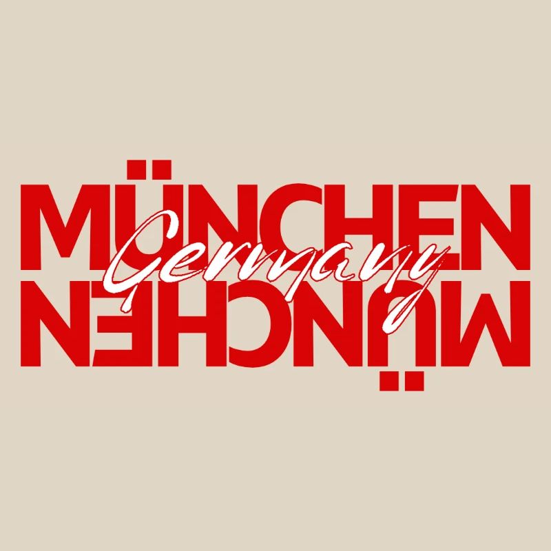 München Germany Script Overlay