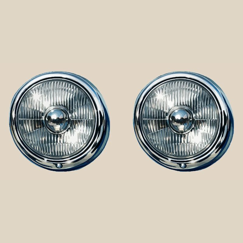 Double Headlight Reflections