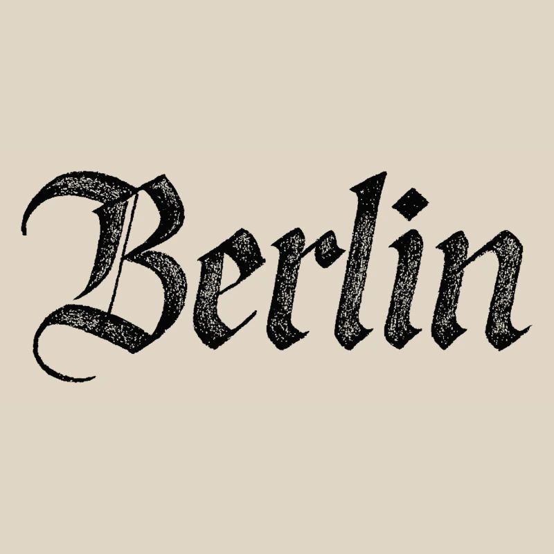 Berlin Gothic Script Vintage Black