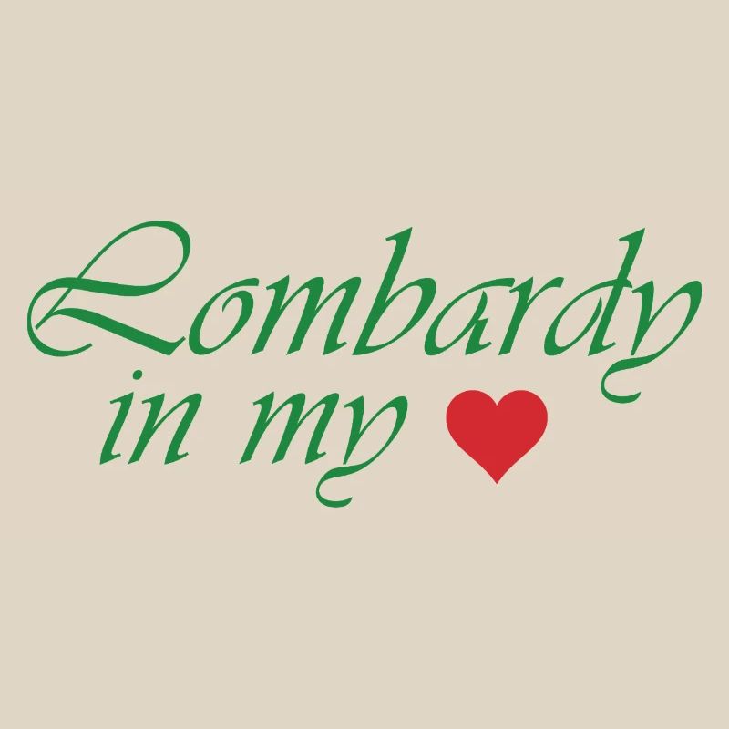 Lombardy Heart Script Design