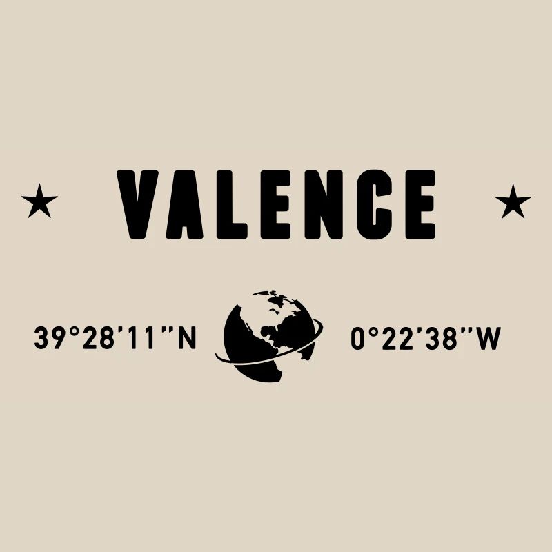 Valencia Spain Coordinates Gps Globe