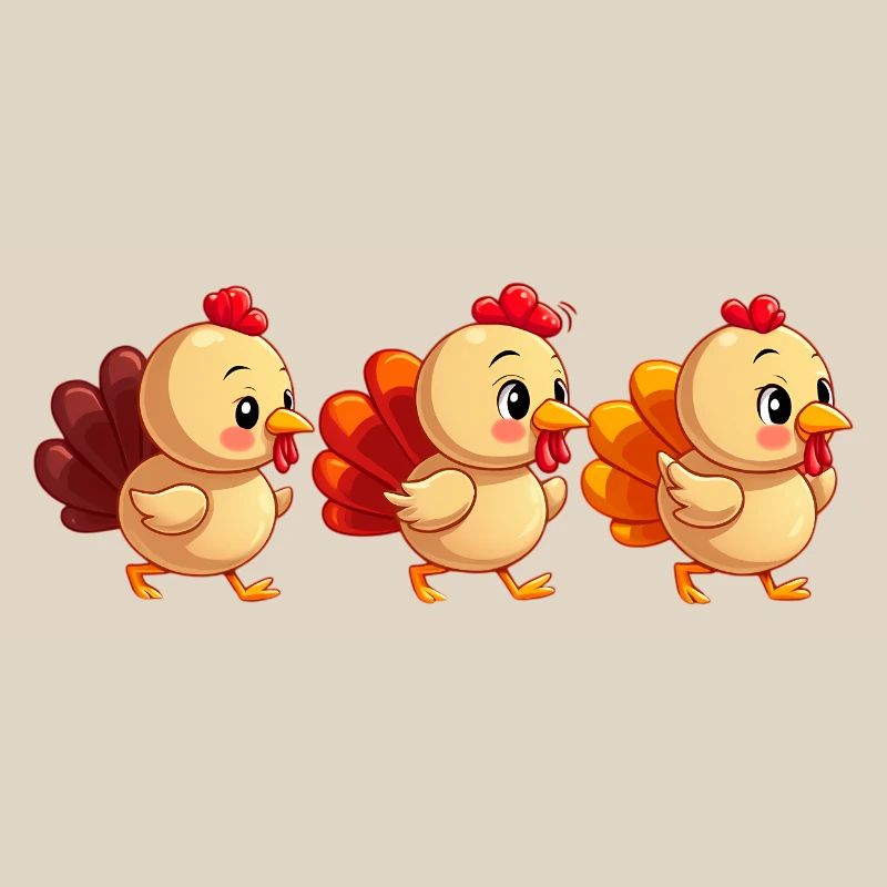 Bébé dinde de Thanksgiving