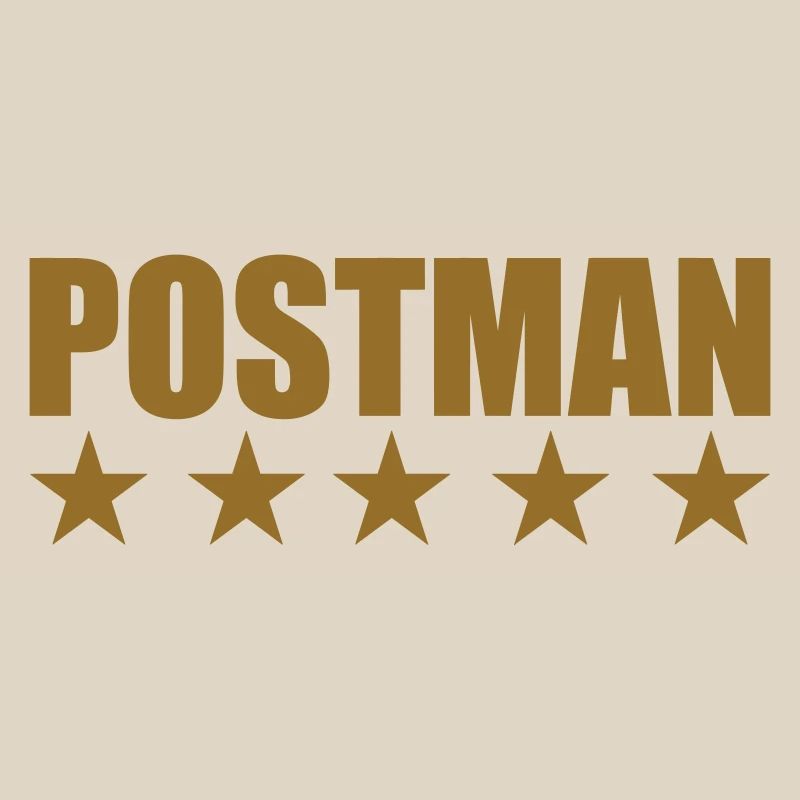 Five-star postman, professional postman