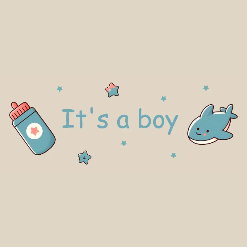 C’est un design de garçon bébé naissance garçon