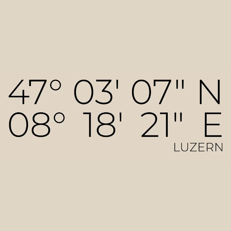 Coordinates Lucerne