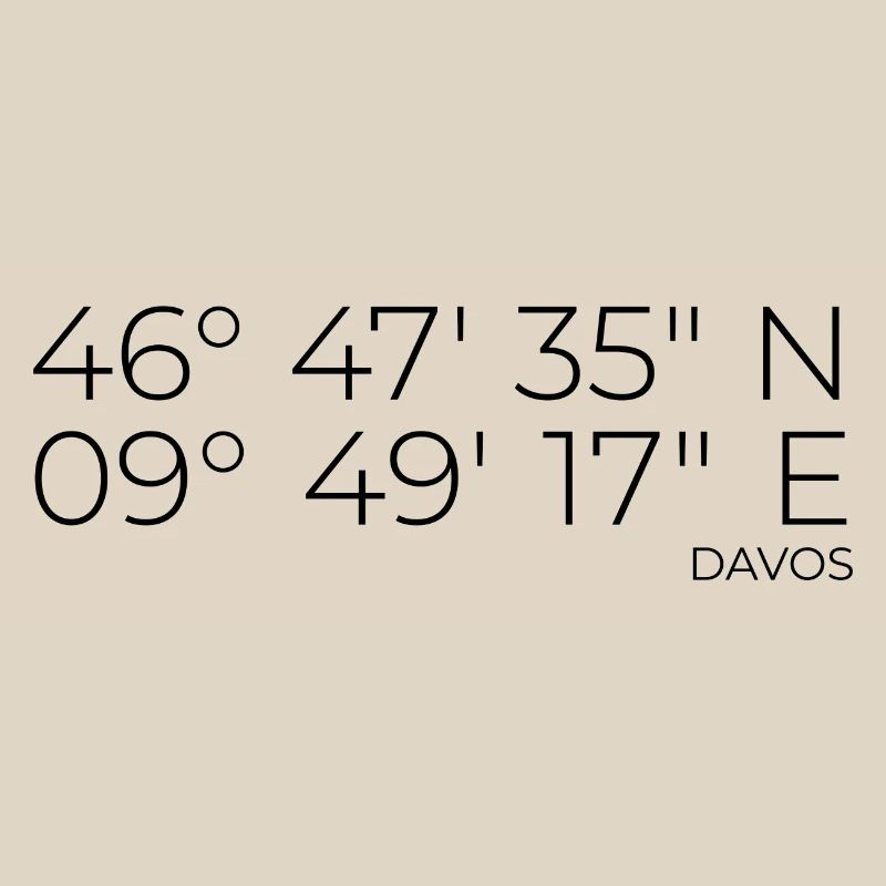 Coordinates Davos Graubünden