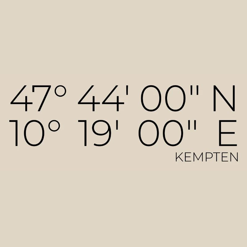 Coordinates Kempten
