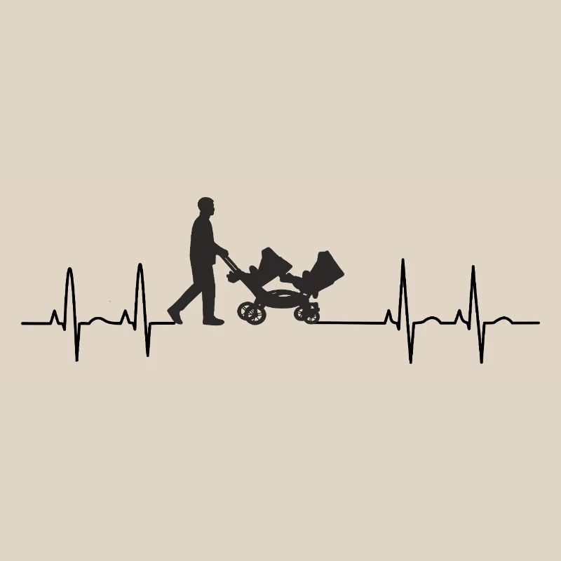 Heartbeat Stroller Gemini Cardiogram