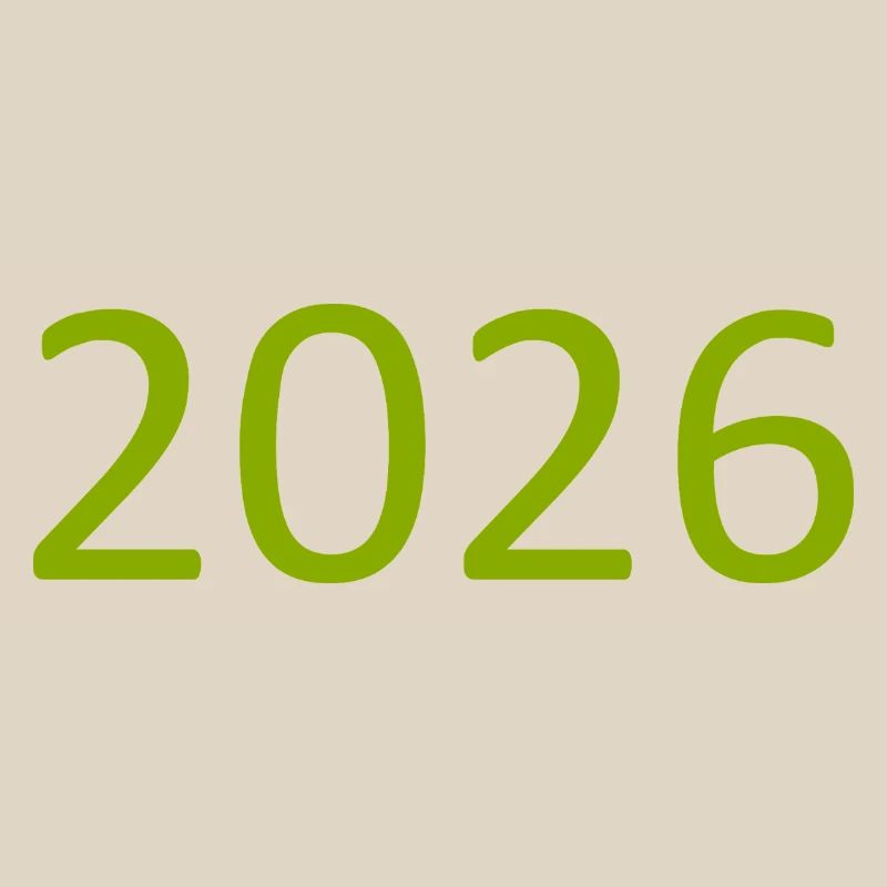 Conception de gabarit pour l’anniversaire vert 2026