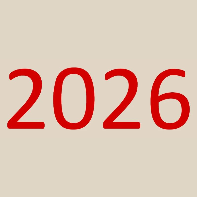 2026 Number Red