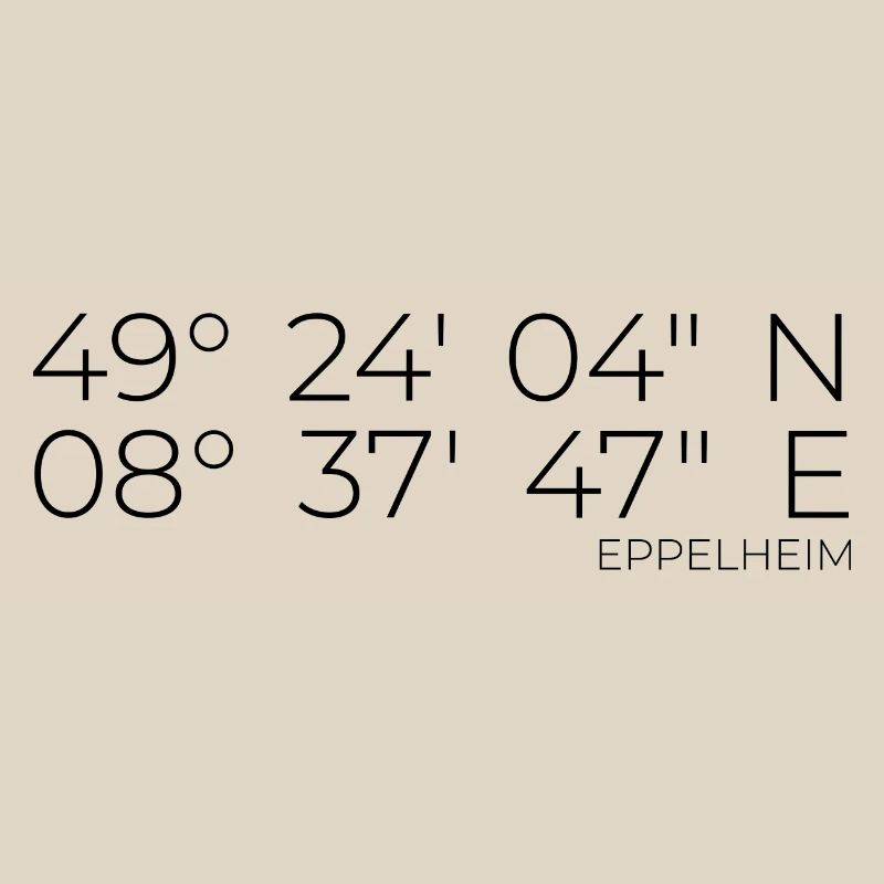 Coordinates Eppelheim