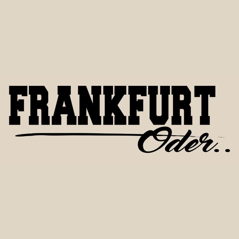 Frankfurt Oder Schriftzug