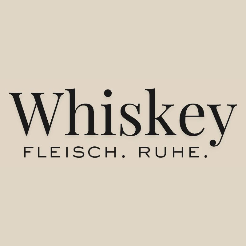 Design rustique du whisky