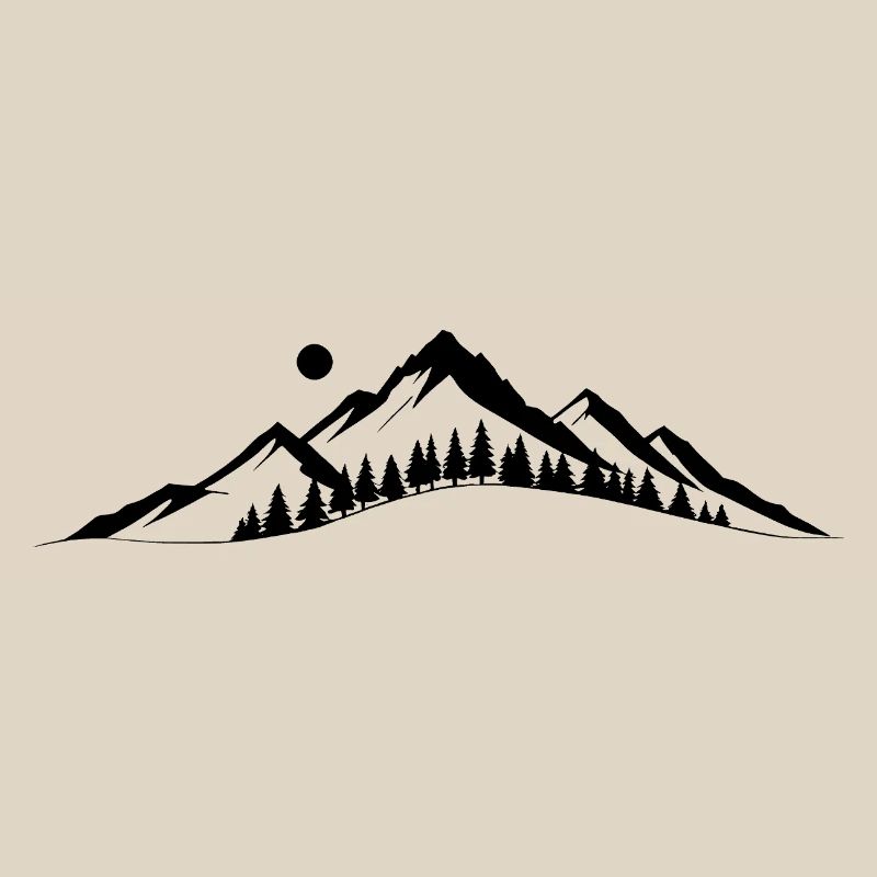 Mountain horizon