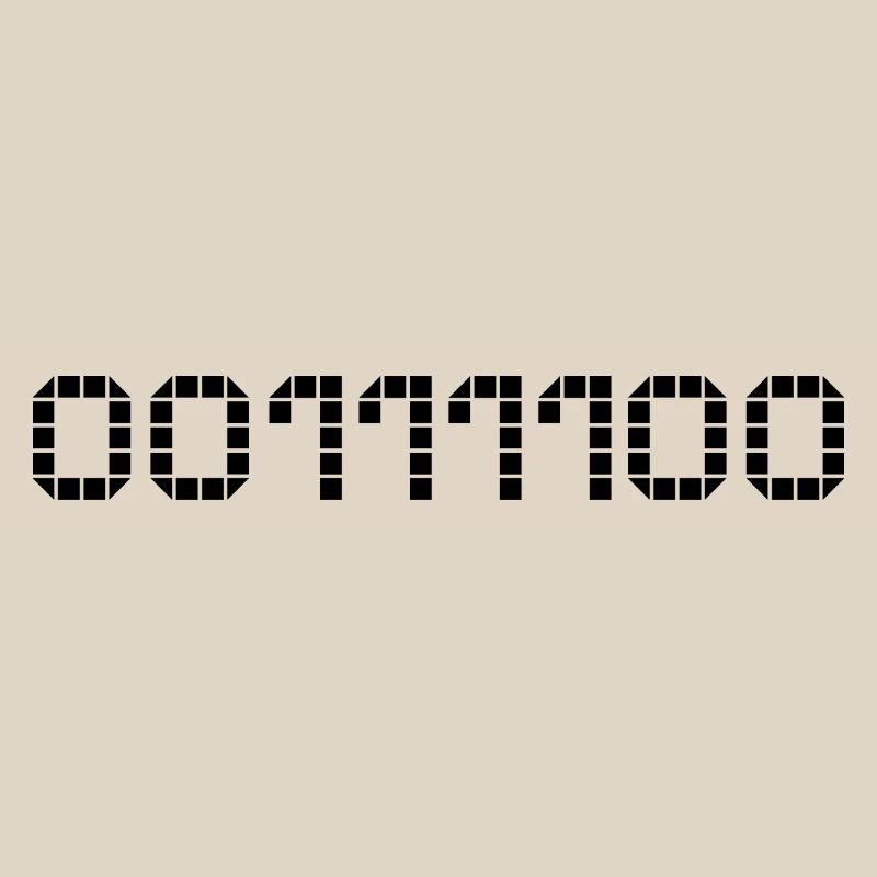 Binary notation - 60