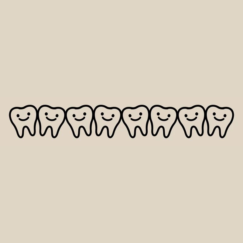 Dents sourient Dent