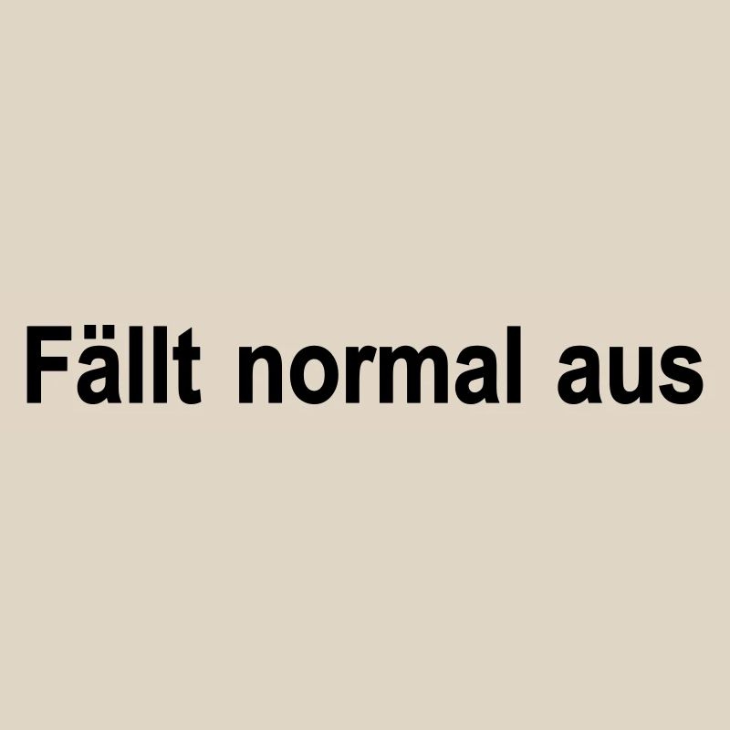 Breaks down normally