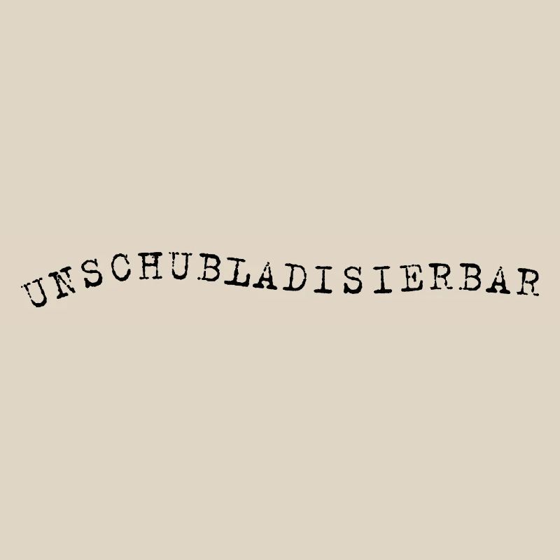 Unschubladisbar – Expression autodérisoire