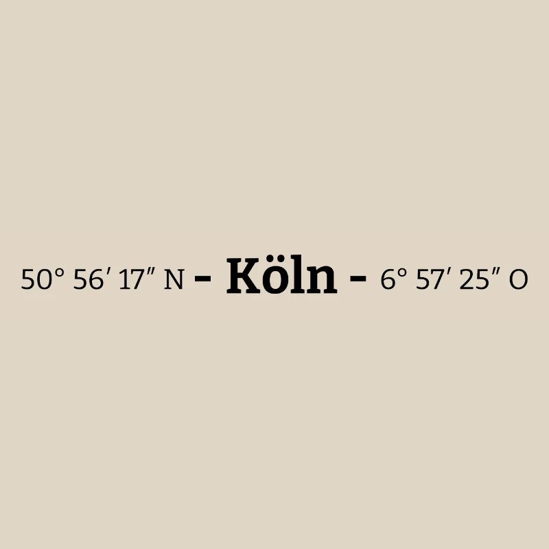 Coordonnées Cologne