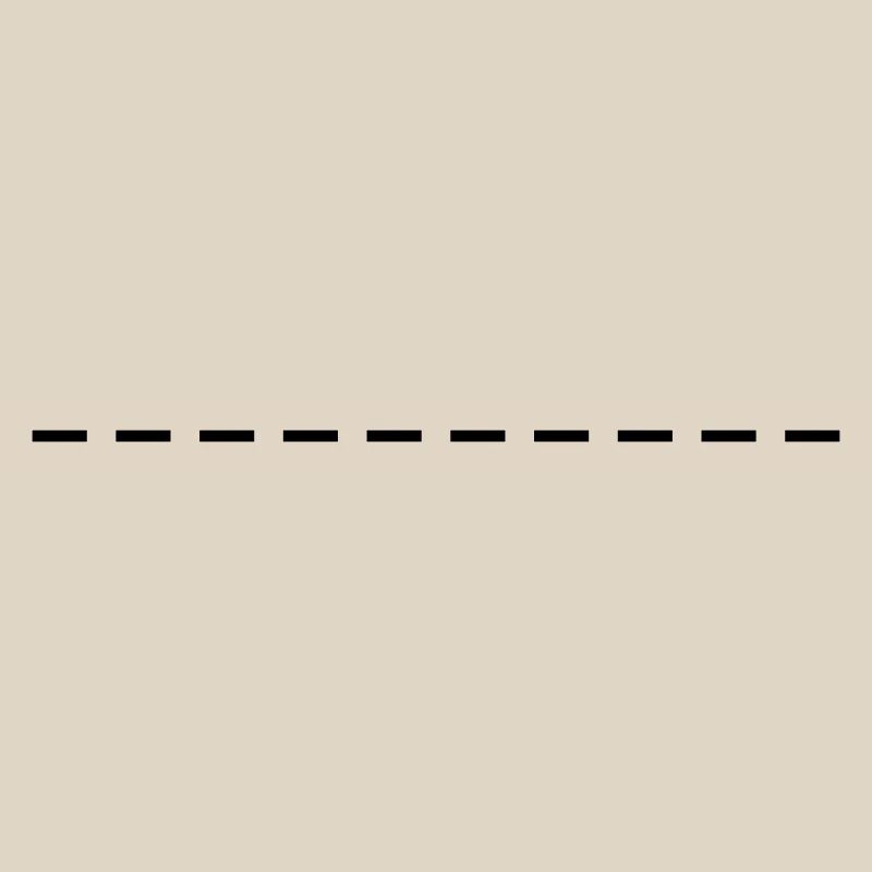 Line dashed symbol stroke