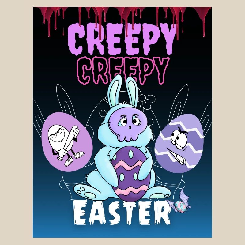 FUN Shirt Easter Happy Easter Easter Egg Humor Satire