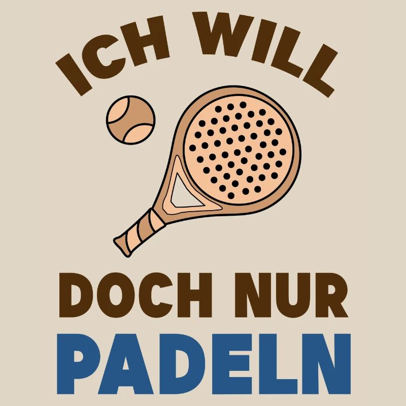 Freizeit Schläger Bälle Statement Padel Spieler