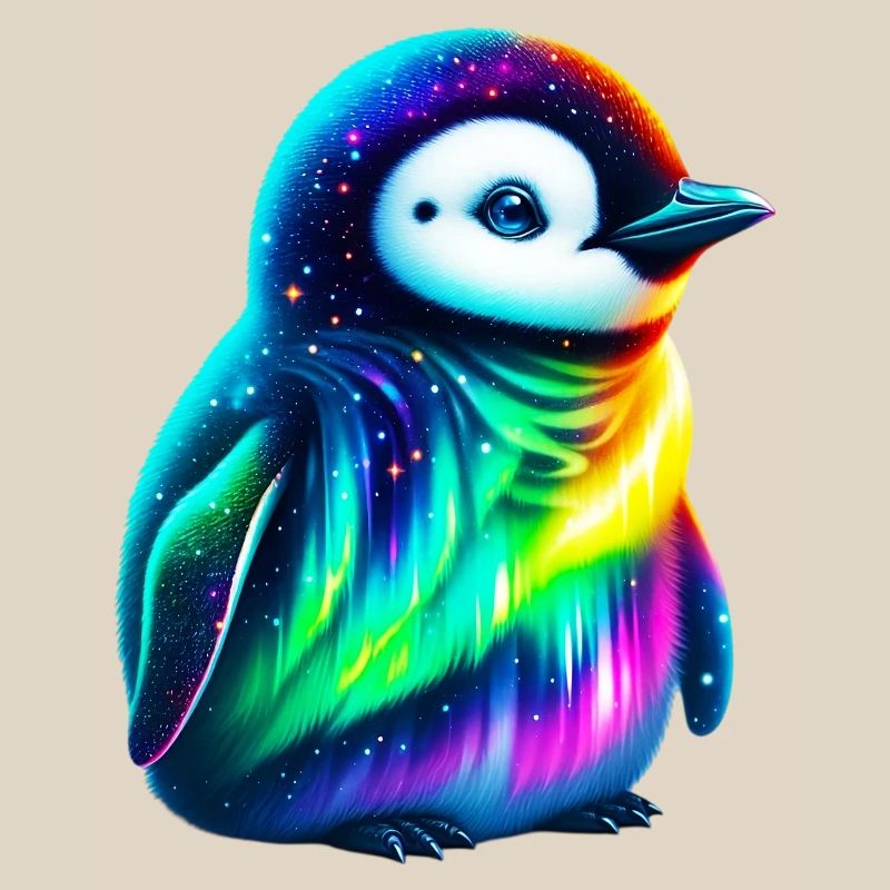 Aurora Borealis Penguin