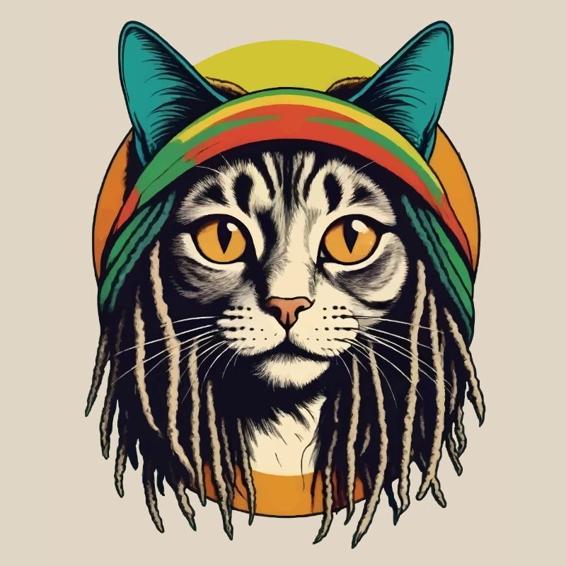 Coole Rasta-Katze