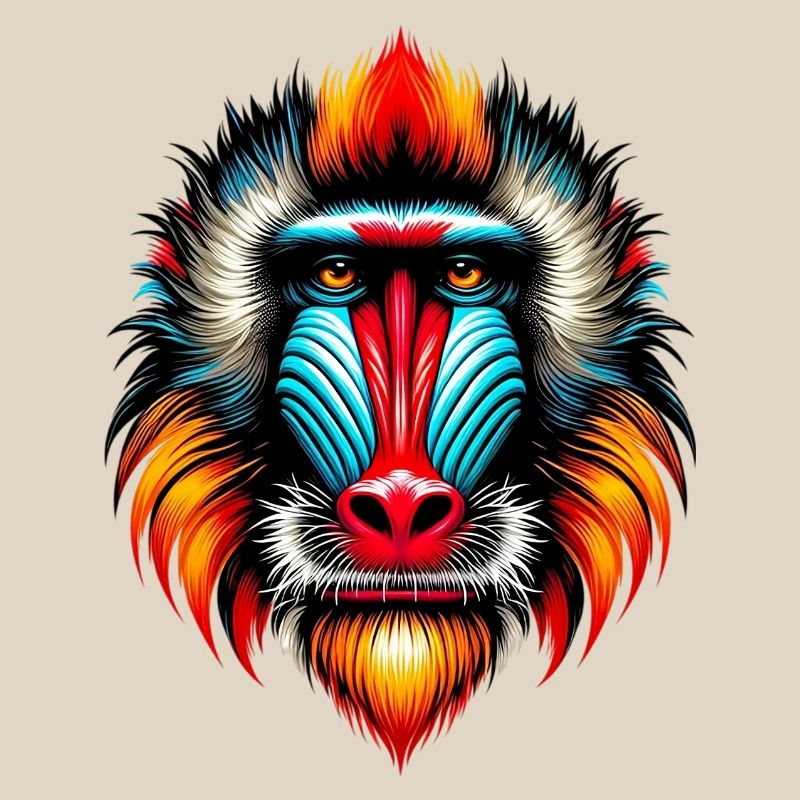 Mandrill Monkey