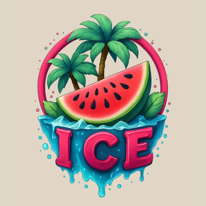 Fraîcheur Tropicale îles de la pastèque