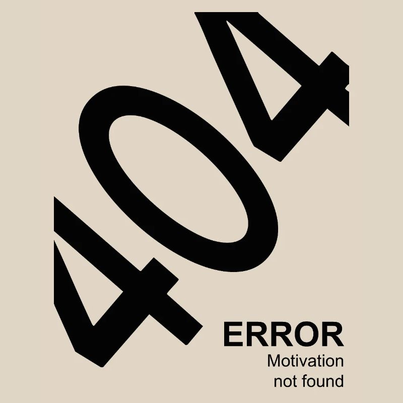 404 Error Motivation not found Lustiger IT Spruch